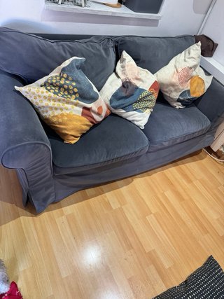 Sofá Ikea 2 plazas gris
