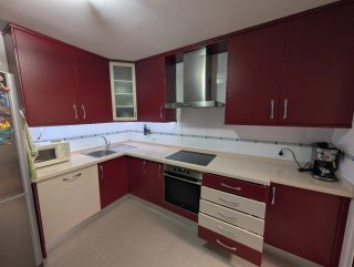 Cocina modular en buen estado