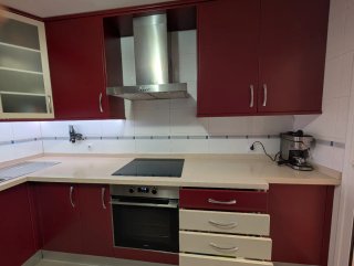 Cocina modular en buen estado