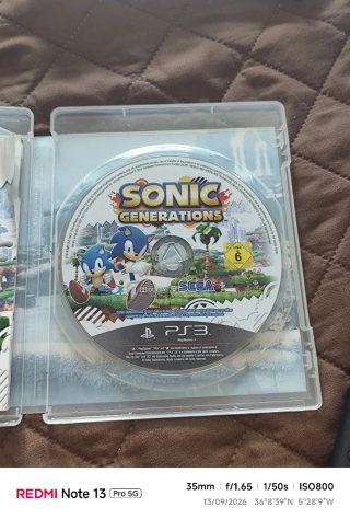 Juego Sonic Generations PS3
