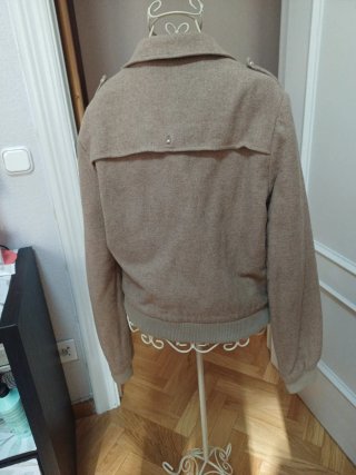 Cazadora clásica camel