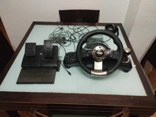 Volante Speed Racer PS3/PC con pedales