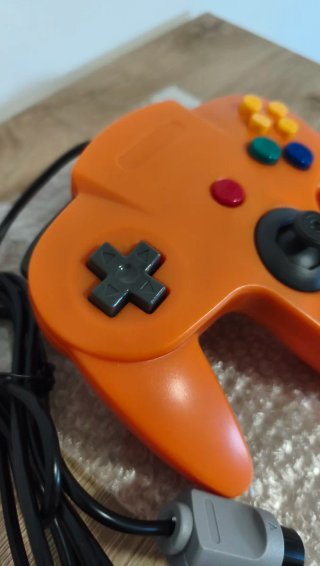 Nintendo 64 controller edizione arancione nuovo
