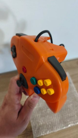 Nintendo 64 controller edizione arancione nuovo