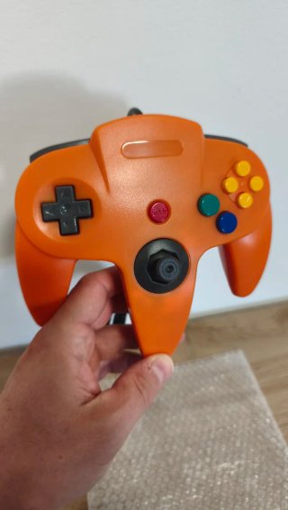 Nintendo 64 controller edizione arancione nuovo