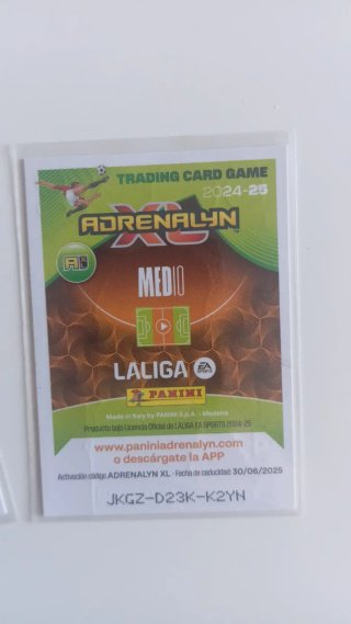 Adrenalyn XL 24/25 – Balón Oro Mbappé + Bellingham