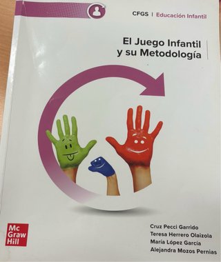 El juego infantil y su metodología, CFGS Educac...