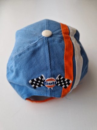 Gorra Gulf Azul y Naranja