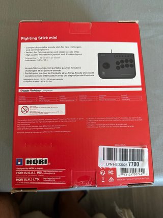Joystick Hori Fighting Stick Mini Switch/PC