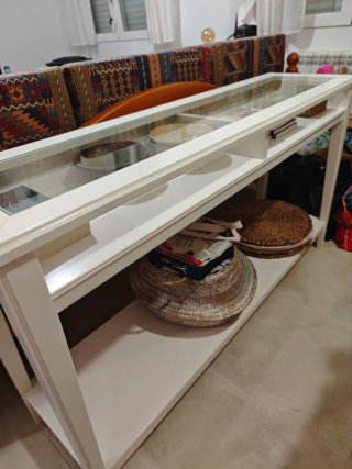 Mueble recibidor Liatorp blanco