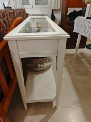 Mueble recibidor Liatorp blanco