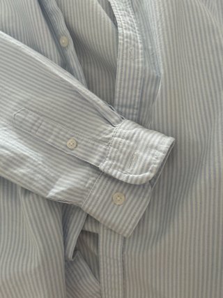 Camisa Rayas Celeste Alvaro Moreno