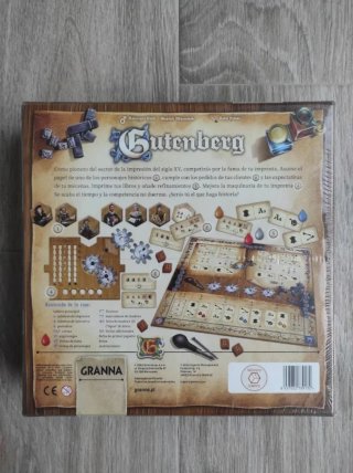 GUTENBERG juego de mesa NUEVO