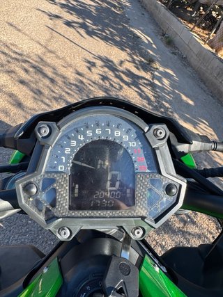 Kawasaki Z900 Naked Verde/Negra