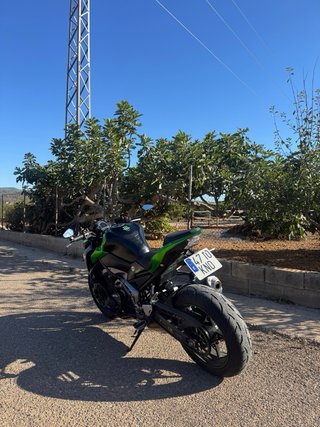 Kawasaki Z900 Naked Verde/Negra