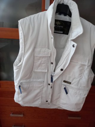 Chaleco METEO blanco talla M