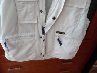Chaleco METEO blanco talla M