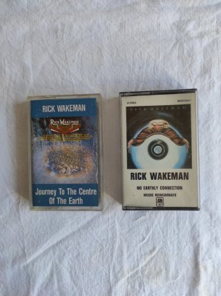 2 Casetes Rick Wakeman: Journey to the Centre of t