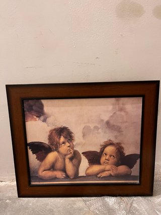 Cuadro de dos angelitos