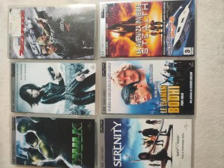 Lote 6 Películas UMD PSP