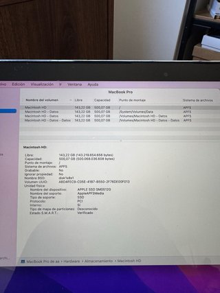 MacBook Pro 15 2015 Plata