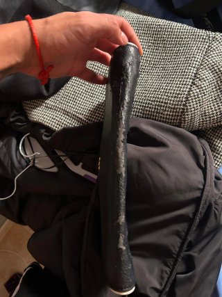 Cartera de mano Ralph Lauren Negra con desgaste