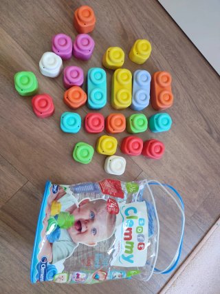 Bloques blandos Clementoni para bebés