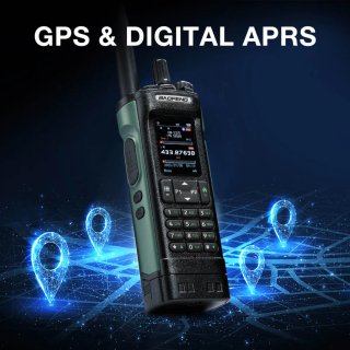 Baofeng DM-32UV 10W Radio Verde/Negro