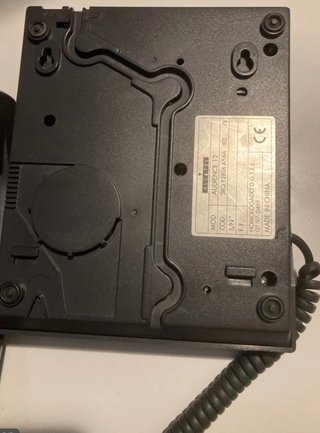 Teléfono fijo Alcatel gris