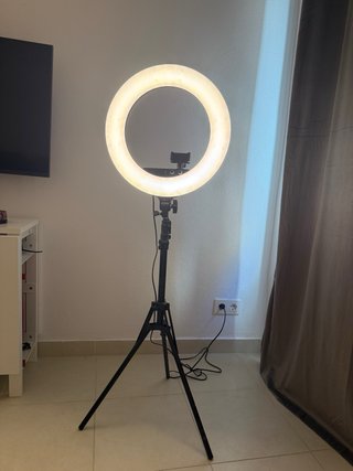 luz circular LED para hechar fotos