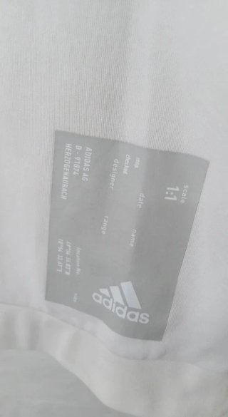 Felpa girocollo Adidas bianca