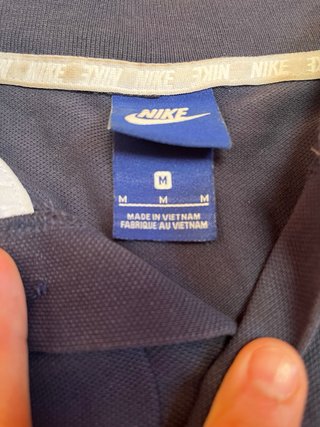 Polo Nike Azul Marino Talla M
