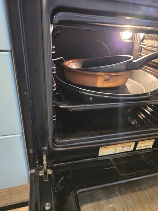 Encimera de gas y horno de luz