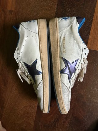 Golden Goose Ball Star Blancas y Azules