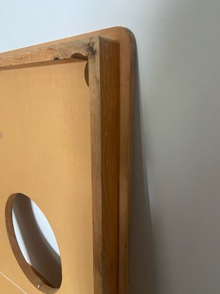 Tarima brasero de madera