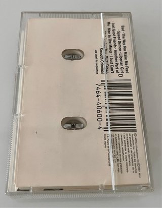Cassette Michael Jackson - Bad. 1987. Música.