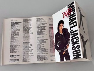 Cassette Michael Jackson - Bad. 1987. Música.