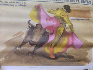 CARTEL DE TOROS MADRID 1985