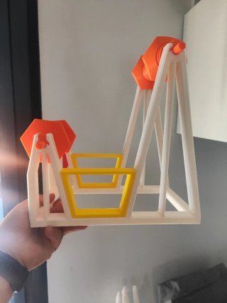 Rebobinador de filamento PLA