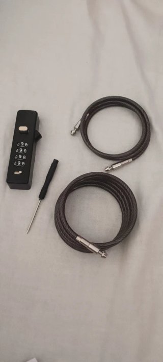 Candado Cable Combinación 3-en-1