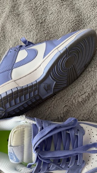 Nike Dunk Low Morado y Blanco Talla 38