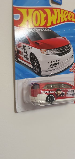 Hot Wheels Honda Odyssey Red Edition 143/250