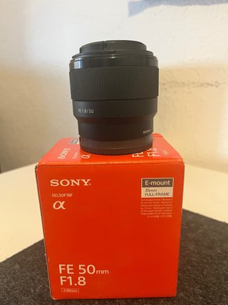 Objetivo Sony FE 50mm F1.8 Full-Frame