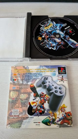 Crash Bandicoot Warped PS1 PAL Spagna