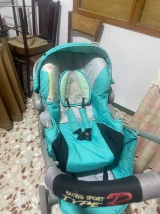 Cochecito de bebé 3 piezas