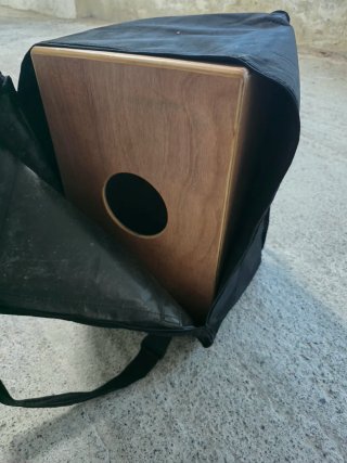 Cajón Flamenco con funda