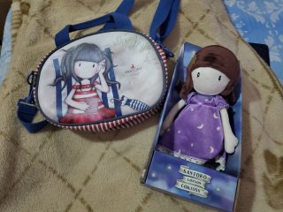 Muñeca Gorjuss y Bolso Santoro