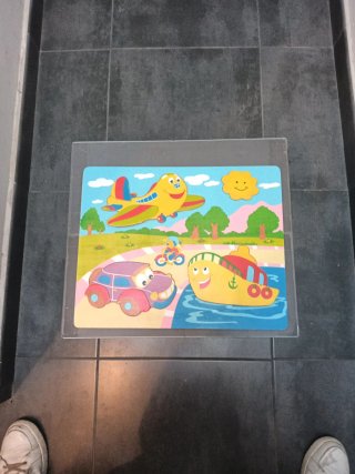 Puzzle de madera infantil