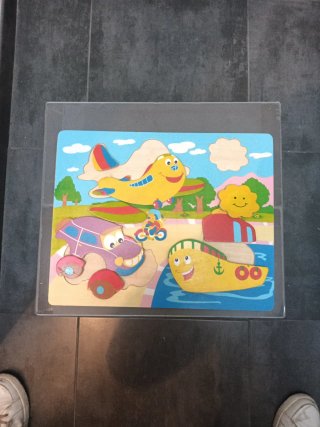 Puzzle de madera infantil