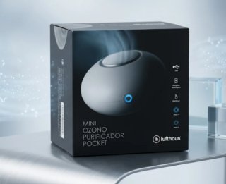 Mini purificador de ozono Lufthous